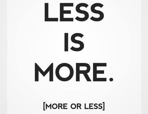 Minimalism: Live with Less. Live More.